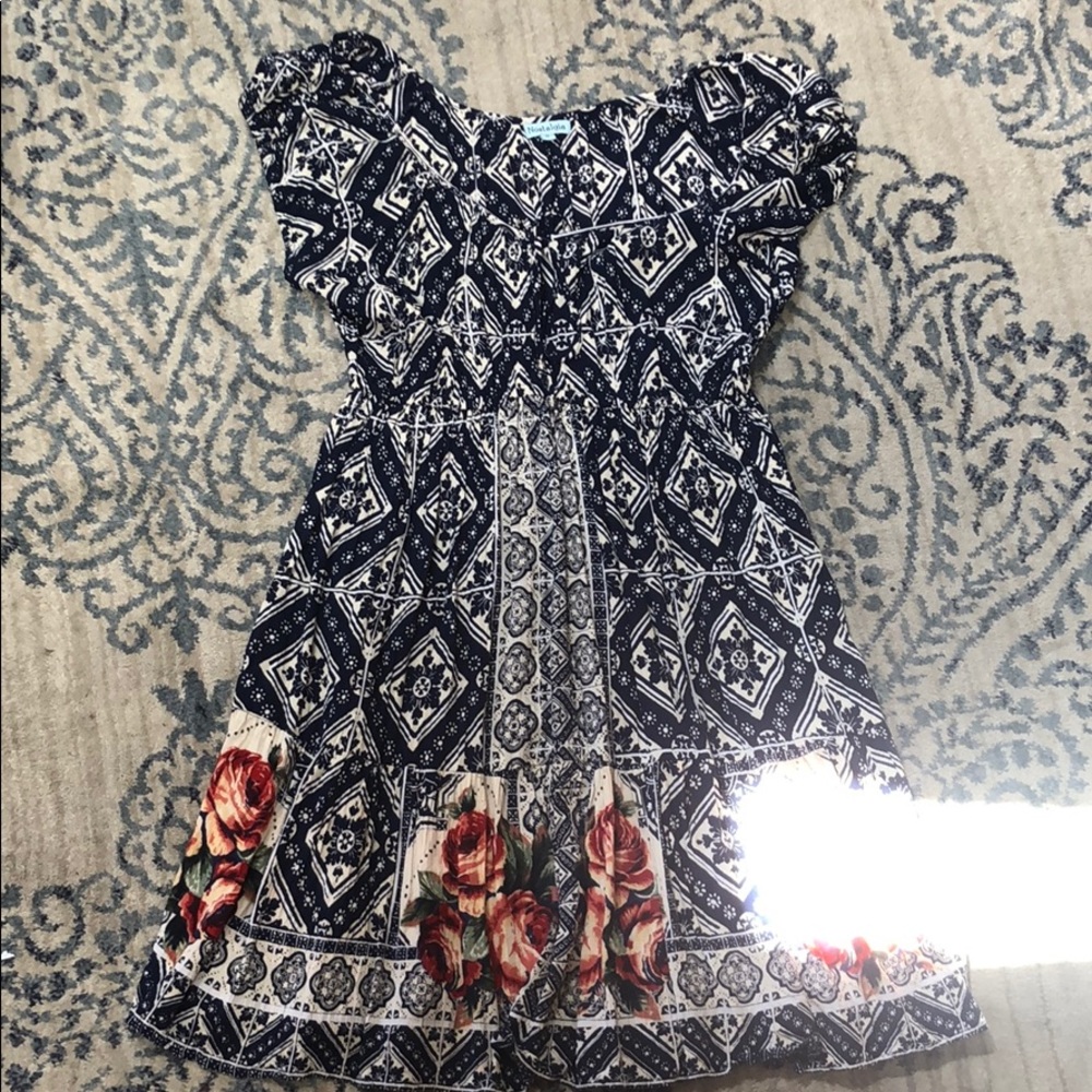 Blue summer dress